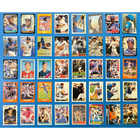 Misc Lot of 40 Baseball Cards - Topps, Score, Fleer, Rookie - Many Gradable - Picture 1 of 3